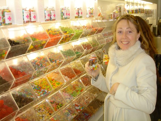 A big kid in a sweet shop - Barcelona...