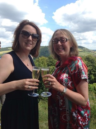 Denbies vineyard. Bubbles obligatory 