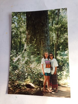 Trish and Carys in South Africa