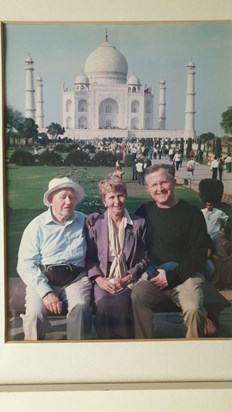 Mum and Dad return visit to India