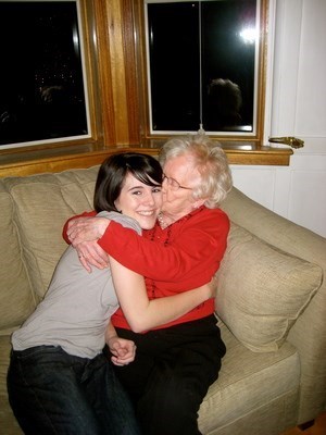 S got kisses from granny too.