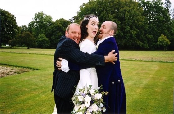 Wedding day - 18th Sept 2004 at Chiddingstone Castle