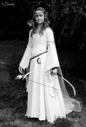 Joy as the Goddess Ceridwen in the film "The Spirit of Albion" (2012)
