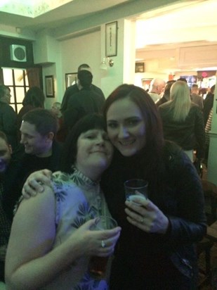 Me and our beautiful Auntie Caron xx