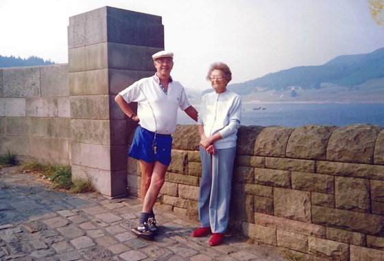 Uncle Peter & Auntie Eileen from the Anderson side of the Family