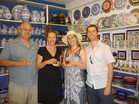 Mike, Cathy, Anna and Sheldon in Selcuk