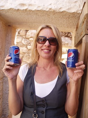 Cooling off in the Old City of Jerusalem during a Eurasia Retreat