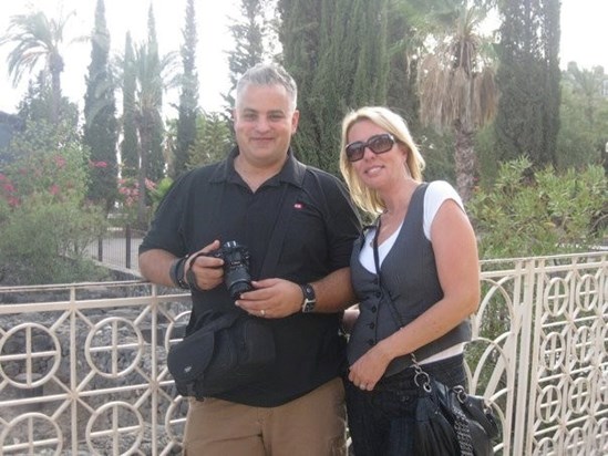 Capernaum with Cathy & Mike - will miss you my precious friend!