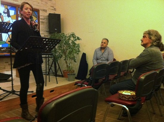 Cathy teaching in Turkey  Feb 24, 2013 (1)