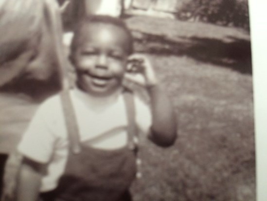 Wesley Jr. Baby Picture approx 2 years old