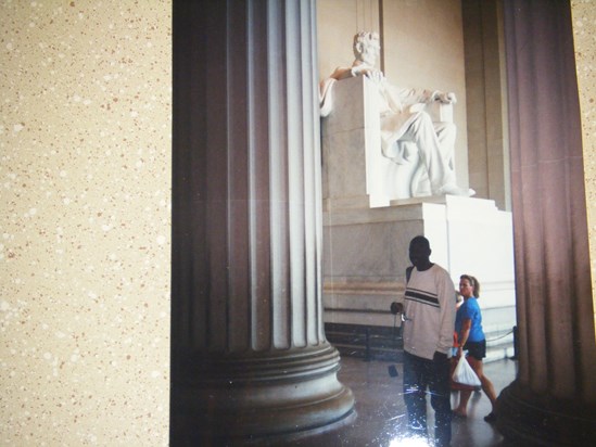 Wesley Jr, at Washginton Mounment for vacation