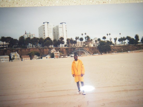 Wesley Jr. on  Beach in New York while on vacation