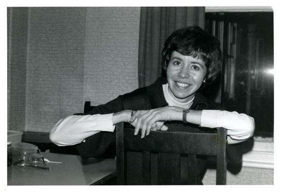 Maureen at the family home in Brighton, 1970s