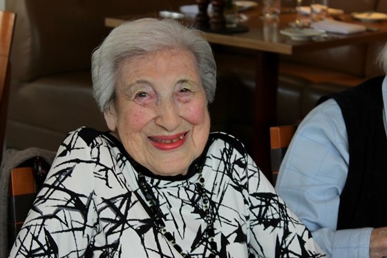 Ethel on her 93 birthday