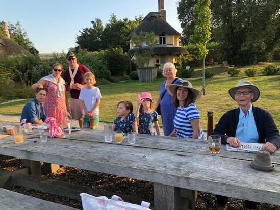 Dorset family drinks and crossword