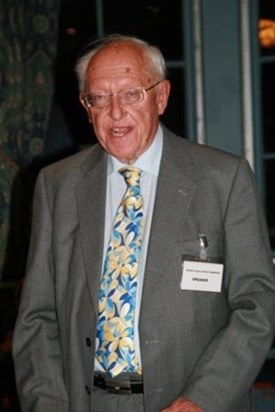 Mike in younger days, on his way to give a lecture in London.  Probably on his favourite topic - aircraft.