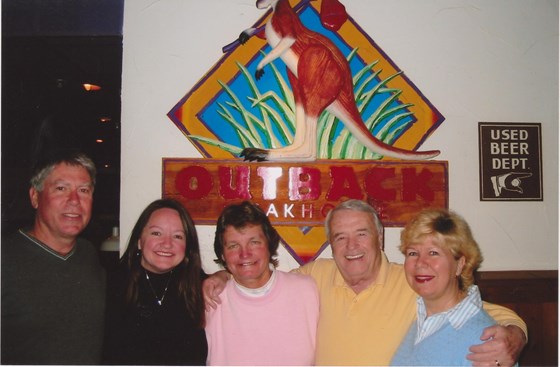 Really great Outback friends, Mike and Judy Finn and Cindy Blount