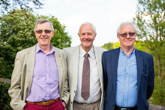 Cyril, Edmund & Chris Scott