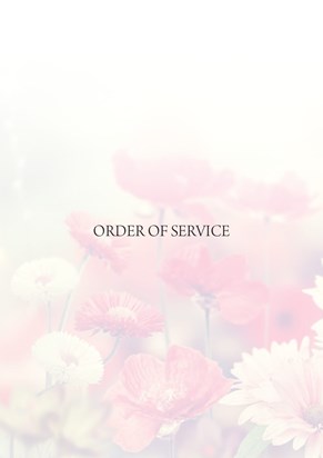 Order of Service P2