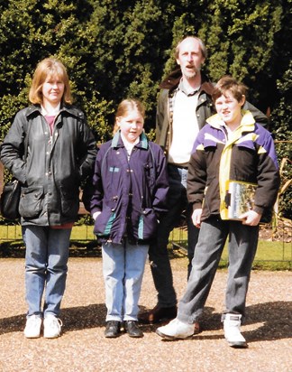 A lovely family time at Warwick Castle June '94 - from Sheila & Colin