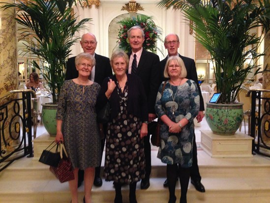 One of many celebrations together, this time at The Ritz - from Sheila & Colin