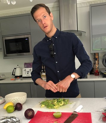 Just throwing together a guacamole 