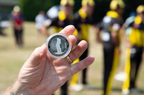 It's Hutton to bat...or maybe not..... Sam Pountney silver memorial coin