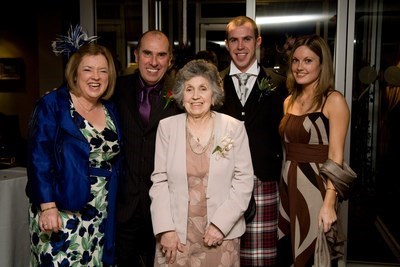 Mum at a family wedding 