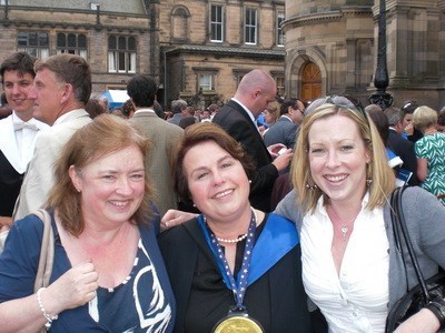 Mum at Marina's graduation 