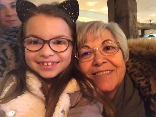 Isabel and granddaughter Grace - January 2019