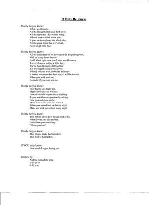 A poem by audrey bernadette ipsa
