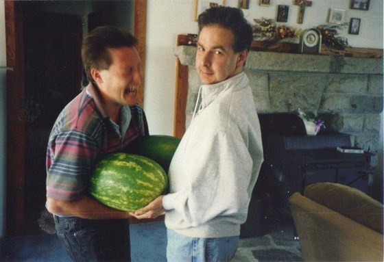 Heavy Pumpkin (or lovely pair of melons, as I remember Adrian saying very cheekily!) - David