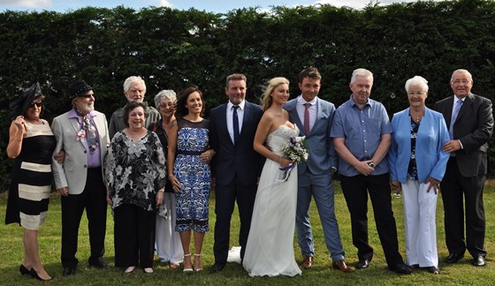 Proud day celebrating Scott & Kiaya's wedding day - June 2015