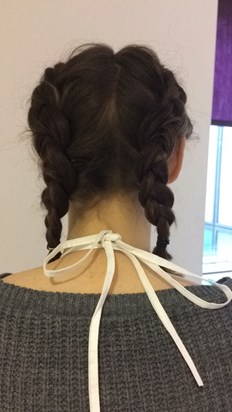 Your plaits became your signature look at hospital. You asked me to do them every morning so we alternated between a french plait, dutch braids or fishtail braids. The nurses loved washing and plaiting your hair as a way to pamper too!