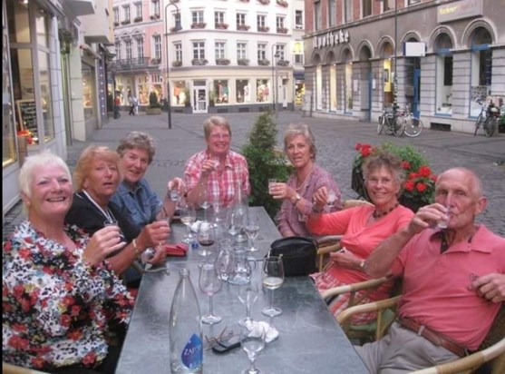 Mary with her judging friends in aachen