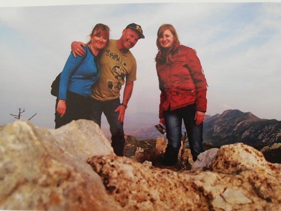 Meeting up in the mountains of Northern Cyprus Mar 2011
