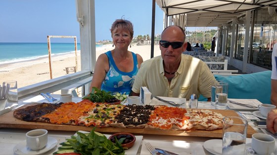 Getting ready to tuck in! (September 2019, Sidon, Lebanon)