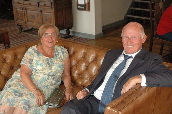 Frank and Doreen at Andrew's Wedding