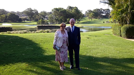 Frank and Doreen in Australia