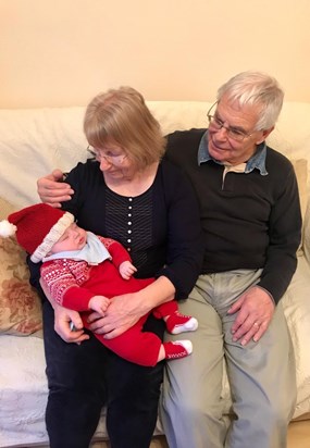 Ralph, his wife and grandson