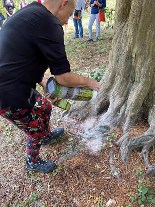 Al’s Ashes Ceremony Stanmer Church Sept 3rd 2022. 