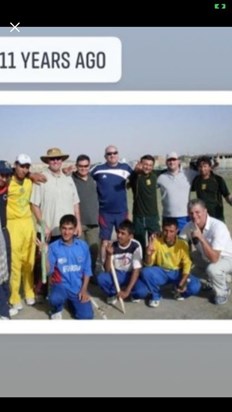 Aviation with the Afghan Cricket Team July 2010 in Kabul.