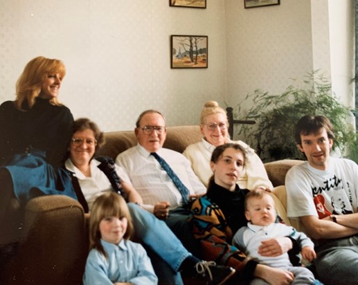 Number 15 - a rare whole family event circa 1989