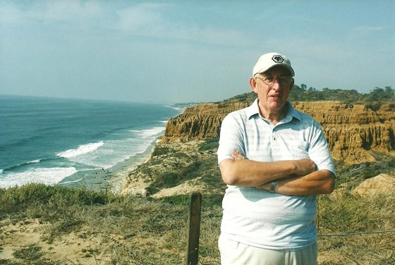 Tony at Torrey Pines in San Diego 2003
