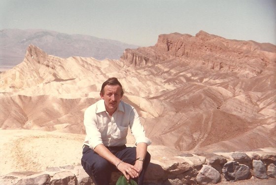 Tony in Death Valley, California 1979