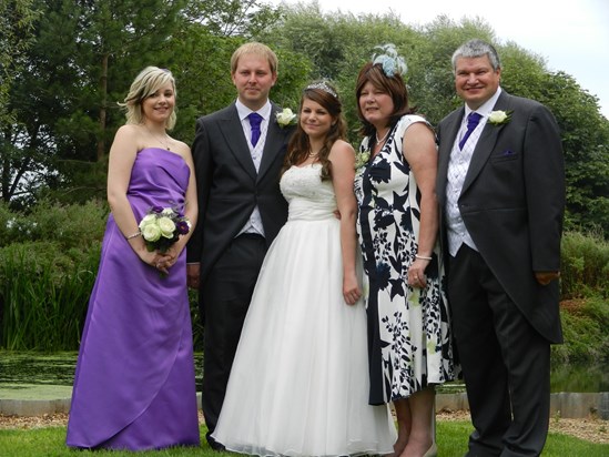 2014 my amazing mum could walk after major back surgery at my wedding