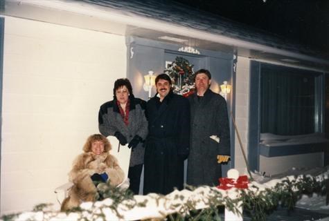 Christmas at Eileen and Ed's home a few years ago