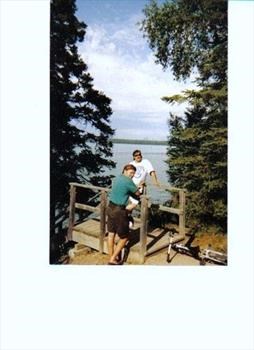 ED and CAMERON at Clear Lake  in the 80's.  We sure had fun that time.