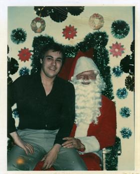 Cameron (sitting on Santa)