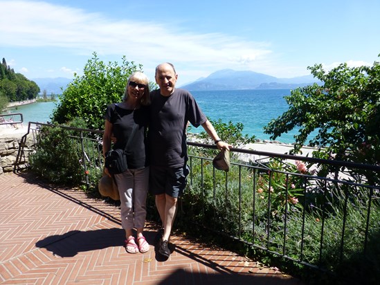 Sue & Jim, Lake Garda 2016
